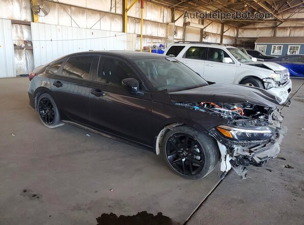 2HGFE4F86SH311741 2025 HONDA CIVIC Charcoal Front right