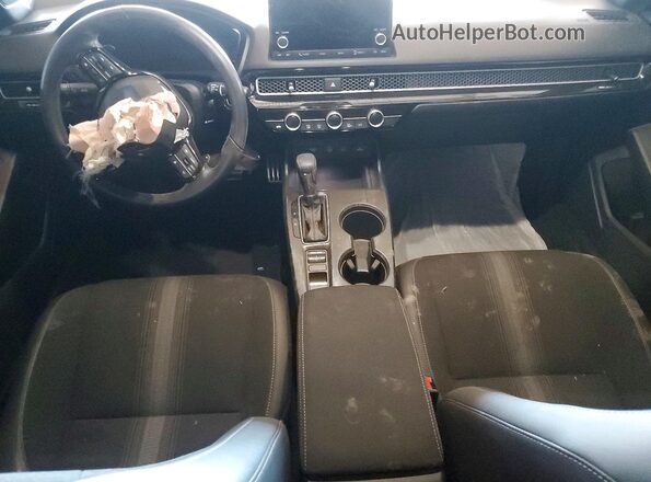 2HGFE4F86SH311741 2025 HONDA CIVIC Charcoal Dashboard view