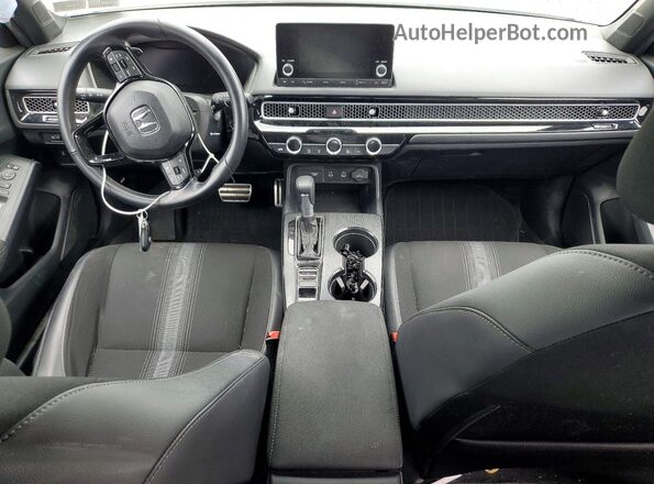 2HGFE4F86SH316826 2025 HONDA CIVIC White Dashboard view