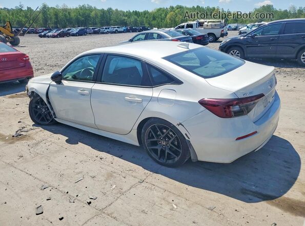 2HGFE4F86SH316826 2025 HONDA CIVIC White Rear left
