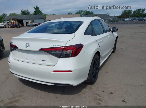 2HGFE4F86SH326904 2025 HONDA CIVIC White Հետևի աջ