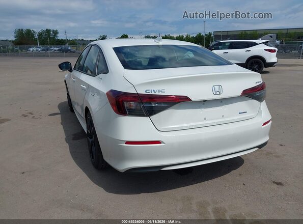 2HGFE4F86SH326904 2025 HONDA CIVIC White Հետևի ձախ
