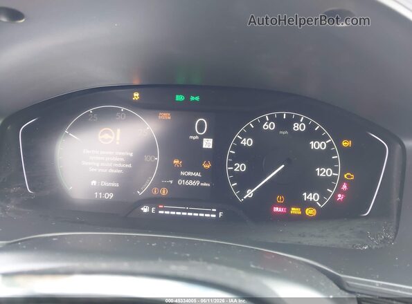 2HGFE4F86SH326904 2025 HONDA CIVIC White Հետևի նստատեղերի տեսք