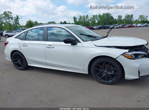 2HGFE4F86SH326904 2025 HONDA CIVIC White Սարքավորումների վահանակի տեսք