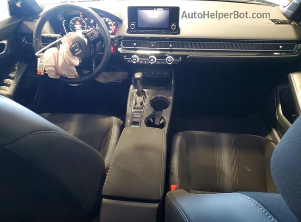 2HGFE4F86SH353777 2025 HONDA CIVIC Gray Dashboard view
