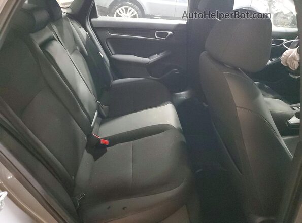 2HGFE4F86SH353777 2025 HONDA CIVIC Gray Rear seats view