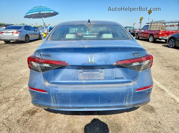 2HGFE4F86TH304256 2026 HONDA CIVIC Blue Вид ззаду
