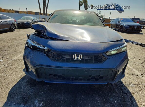 2HGFE4F86TH304256 2026 HONDA CIVIC Blue Вид спереду