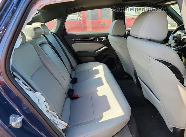2HGFE4F86TH304256 2026 HONDA CIVIC Blue Вид задніх сидінь