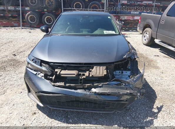 2HGFE4F86TH327391 2026 HONDA CIVIC Black Rear interior view
