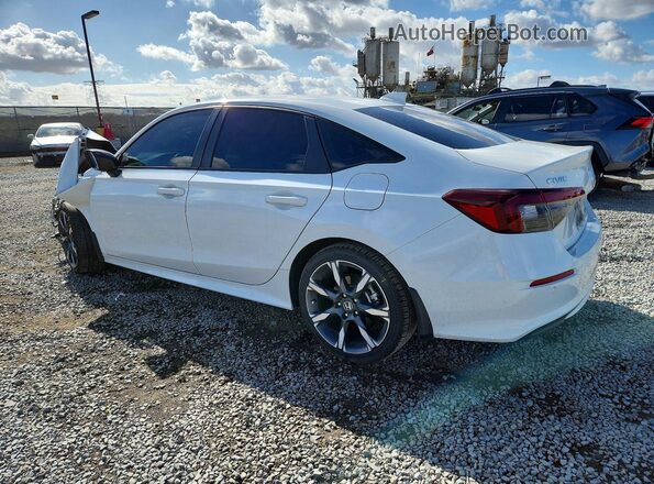 2HGFE4F87SH300862 2025 HONDA CIVIC White Rear left