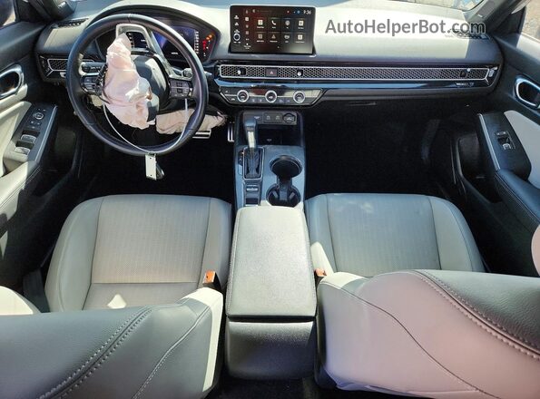 2HGFE4F87SH300862 2025 HONDA CIVIC White Dashboard view