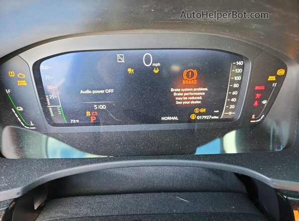 2HGFE4F87SH300862 2025 HONDA CIVIC White Instrument cluster view