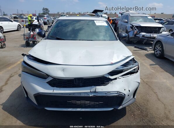 2HGFE4F87SH301803 2025 HONDA CIVIC White Vista del cuadro de instrumentos