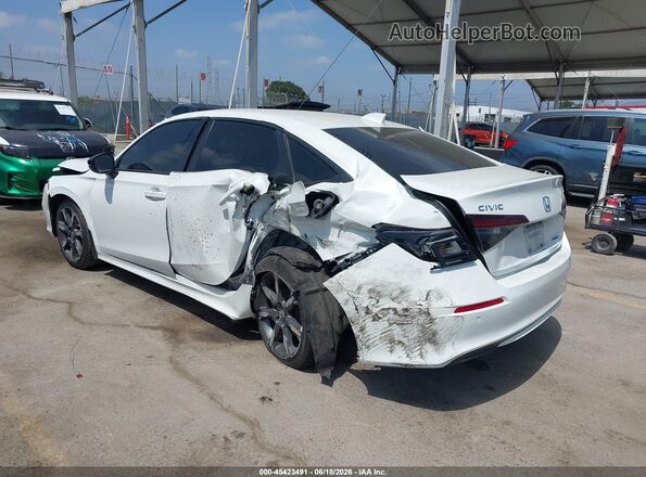 2HGFE4F87SH301803 2025 HONDA CIVIC White Trasero izquierdo