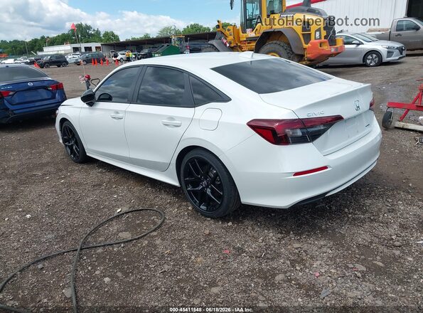 2HGFE4F87SH308721 2025 HONDA CIVIC White Trasero izquierdo