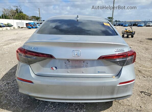 2HGFE4F87SH317841 2025 HONDA CIVIC Silver Vista trasera