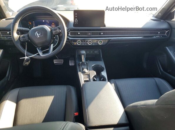 2HGFE4F87SH333988 2025 HONDA CIVIC White Instrument cluster view