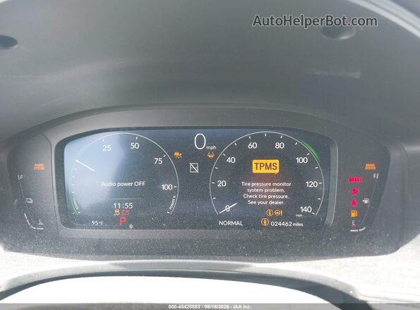 2HGFE4F87SH341363 2025 HONDA CIVIC Gray Вид задніх сидінь