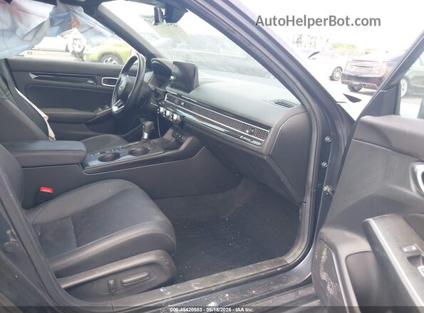 2HGFE4F87SH341363 2025 HONDA CIVIC Gray Вид салону спереду