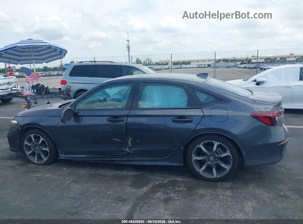 2HGFE4F87SH341363 2025 HONDA CIVIC Gray Панорамний вид салону 360°