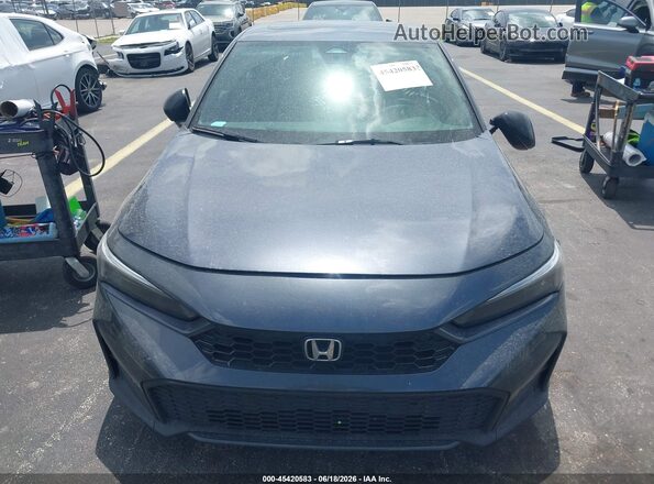 2HGFE4F87SH341363 2025 HONDA CIVIC Gray Вид щитка приладів