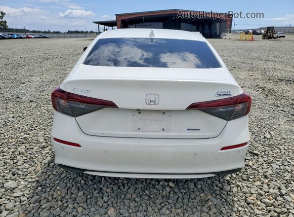 2HGFE4F87SH349933 2025 HONDA CIVIC White Вид ззаду