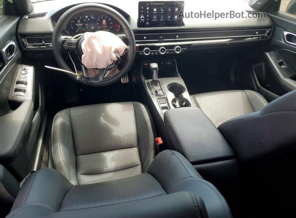 2HGFE4F87SH349933 2025 HONDA CIVIC White Вид панелі приладів