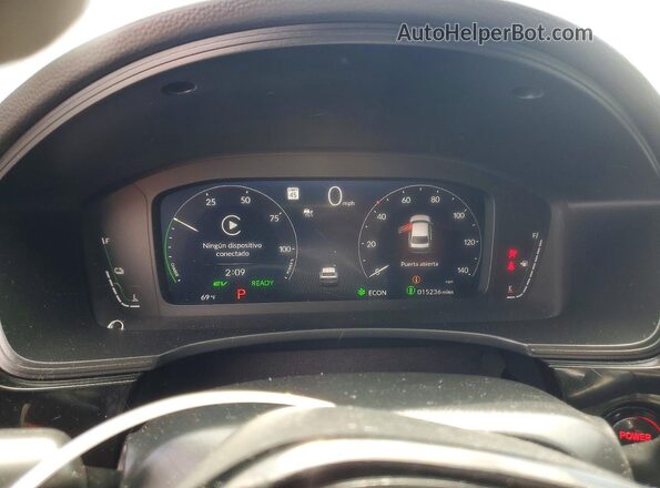 2HGFE4F87SH349933 2025 HONDA CIVIC White Вид щитка приладів