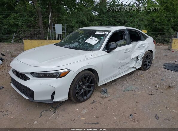 2HGFE4F87SH352637 2025 HONDA CIVIC White Przód lewy
