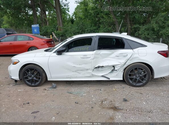 2HGFE4F87SH352637 2025 HONDA CIVIC White Widok wnętrza 360 stopni