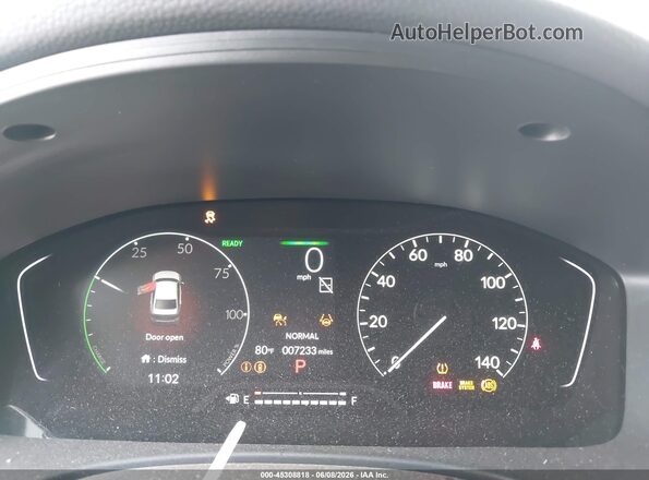 2HGFE4F87SH352637 2025 HONDA CIVIC White Widok tylnych siedzeń