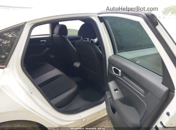 2HGFE4F87SH352637 2025 HONDA CIVIC White Widok naklejki z numerem VIN
