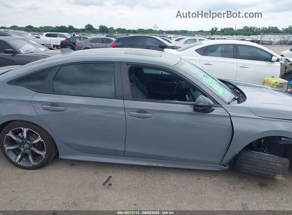 2HGFE4F87SH353478 2025 HONDA CIVIC Gray ხელსაწყოთა პანელის ხედი