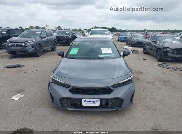 2HGFE4F87SH353478 2025 HONDA CIVIC Gray წინა პანელის ხედი