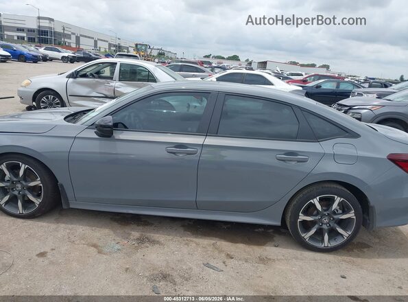2HGFE4F87SH353478 2025 HONDA CIVIC Gray უკანა სალონის ხედი