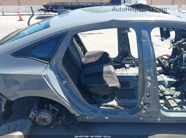 2HGFE4F87TH303827 2026 HONDA CIVIC Gray Вид наклейки з VIN-кодом
