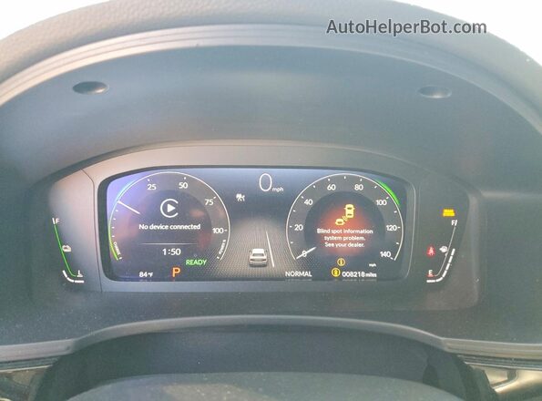 2HGFE4F87TH320109 2026 HONDA CIVIC Gray Instrument cluster view