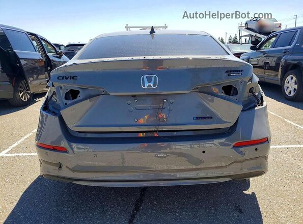 2HGFE4F87TH320109 2026 HONDA CIVIC Gray Rear view