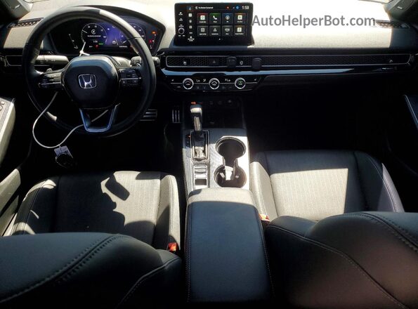 2HGFE4F87TH320109 2026 HONDA CIVIC Gray Dashboard view