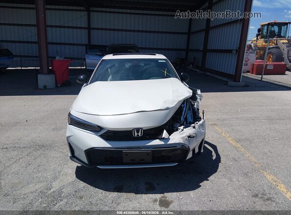 2HGFE4F87TH331742 2026 HONDA CIVIC White Instrument cluster view