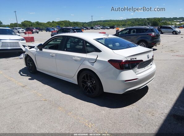 2HGFE4F87TH331742 2026 HONDA CIVIC White Rear left