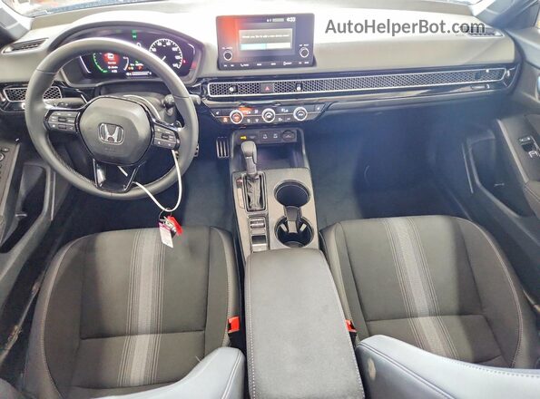 2HGFE4F87TH341204 2026 HONDA CIVIC Black Dashboard view