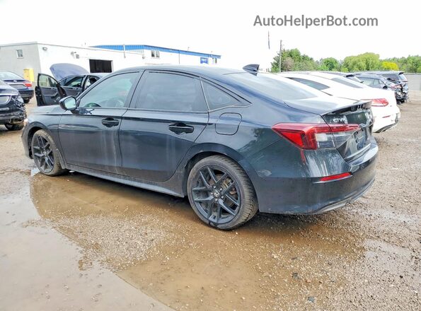 2HGFE4F88SH011554 2025 HONDA CIVIC Black Rear left