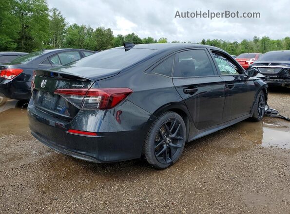2HGFE4F88SH011554 2025 HONDA CIVIC Black Rear right