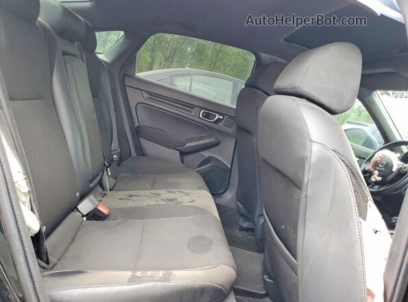 2HGFE4F88SH011554 2025 HONDA CIVIC Black Rear seats view