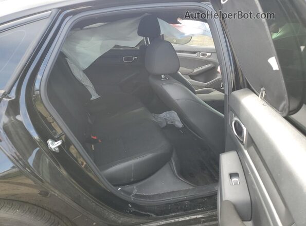 2HGFE4F88SH012445 2025 HONDA CIVIC Black Vista de los asientos traseros