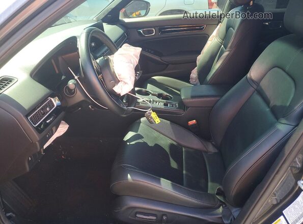 2HGFE4F88SH303799 2025 HONDA CIVIC Charcoal Widok wnętrza z przodu
