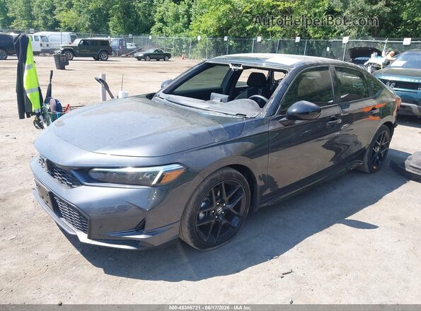 2HGFE4F88SH327018 2025 HONDA CIVIC Gray Передня ліва чверть