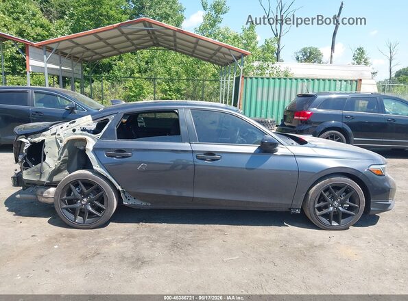 2HGFE4F88SH327018 2025 HONDA CIVIC Gray Панорамний вид салону 360°